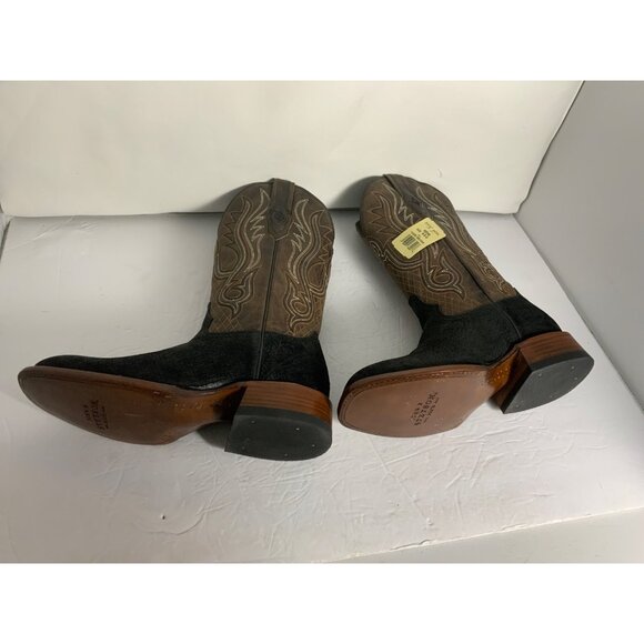 Stetson Men\'s  River Horse Exotic Hippopotamus   Boots WESTERN COWBOY 9.5 D NEW